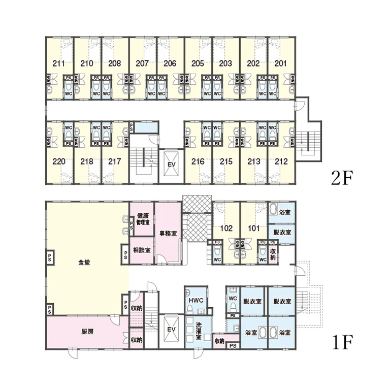 桃の里_間取り図01