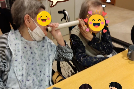 かりんの里　昼食前のひととき（笑）